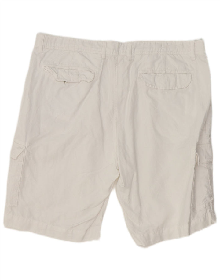 Pantaloni scurți cargo Hackett pentru bărbați W40 XL, bumbac alb