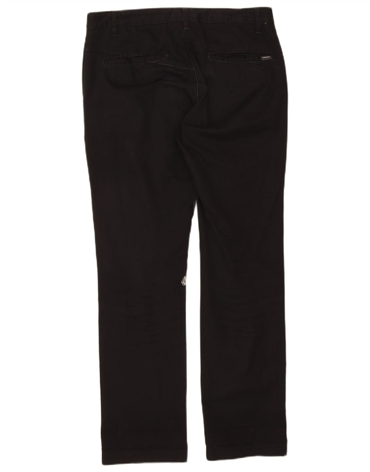 Pantaloni chino drepti pentru bărbați Volcom W32 L31 negru