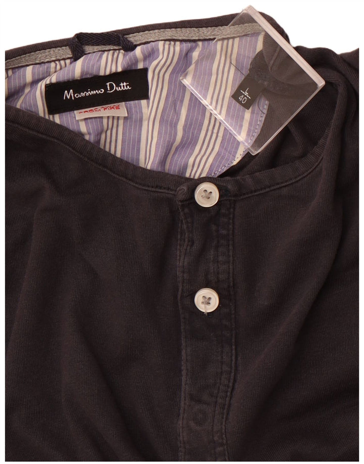 MASSIMO DUTTI Tricou pentru bărbați Top mare bleumarin