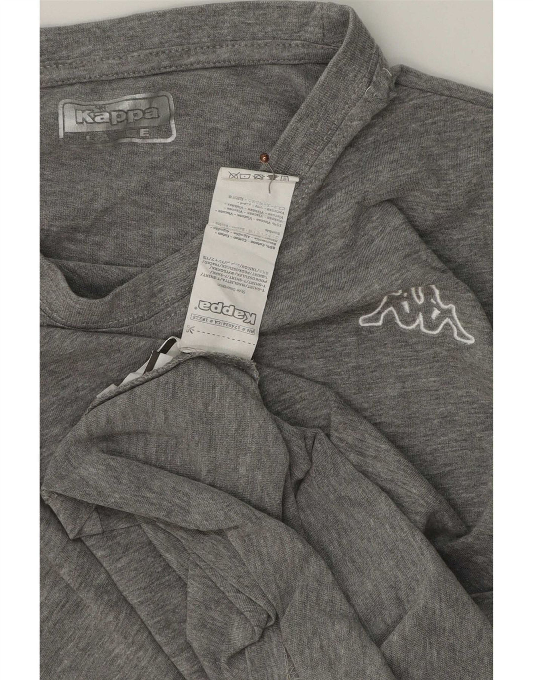 Tricou pentru bărbați Kappa Top mare bumbac gri