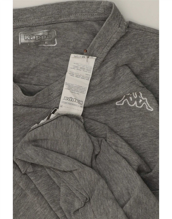 Tricou pentru bărbați Kappa Top mare bumbac gri