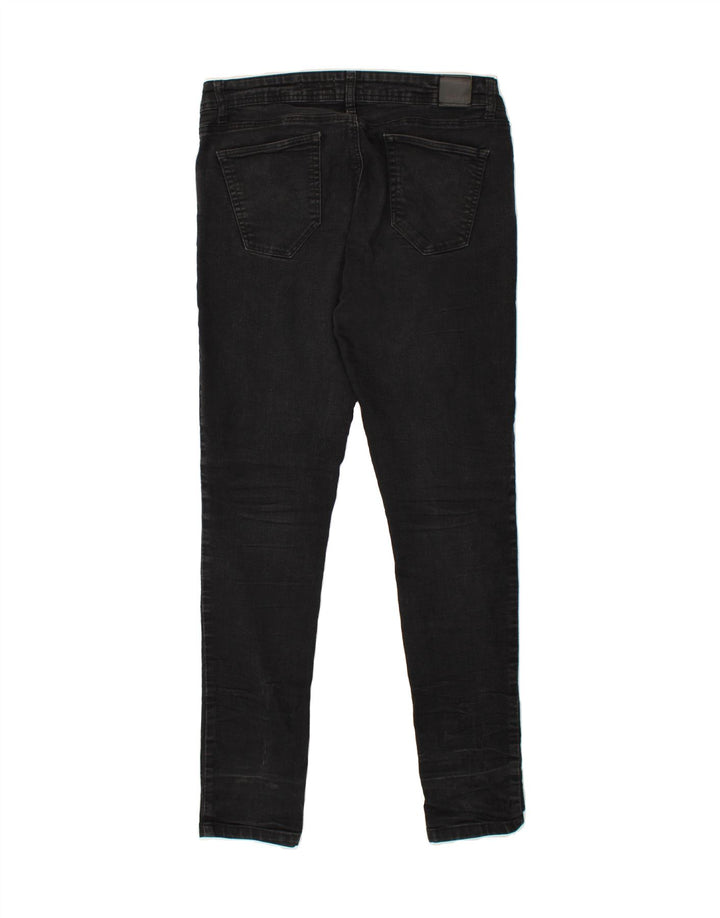BENCH Blugi skinny pentru femei W34 L34 bumbac negru
