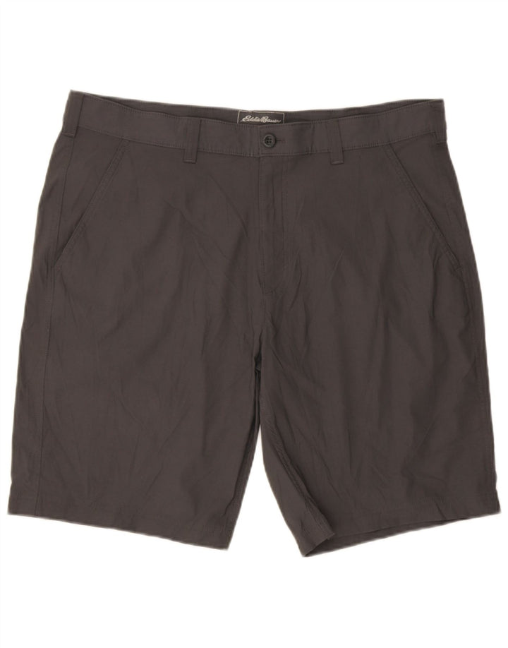 Pantaloni scurți chino pentru bărbați Eddie Bauer W38 XL nailon gri