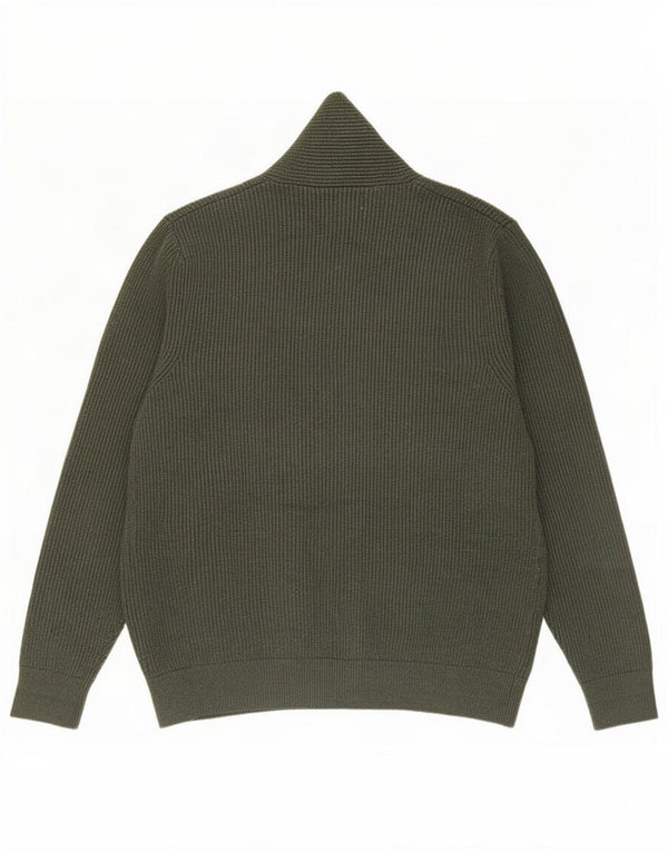 Pulover cardigan pentru bărbați Marks & Spencer, poliester verde 2XL