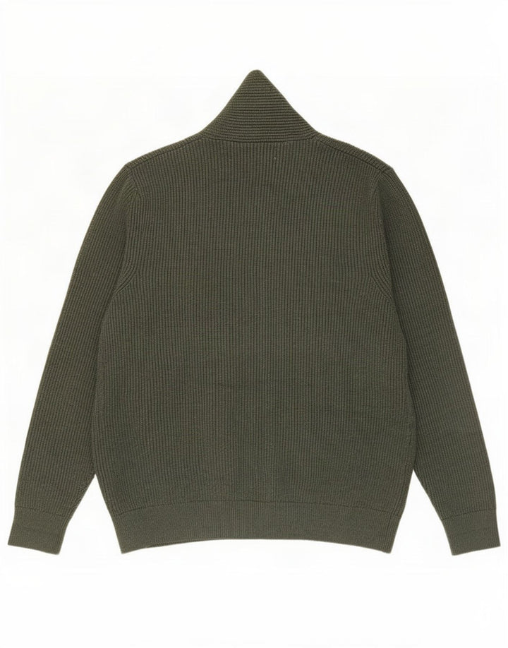 Pulover cardigan pentru bărbați Marks & Spencer, poliester verde 2XL