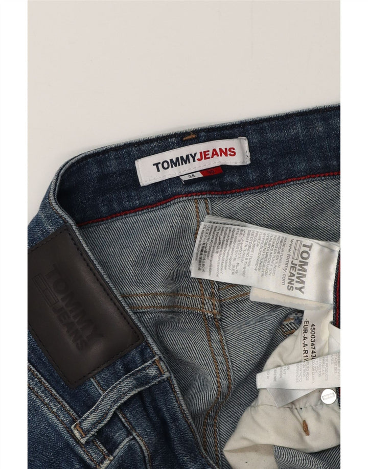 Blugi pentru bărbați TOMMY HILFIGER Bootcut W34 L30 Bumbac bleumarin