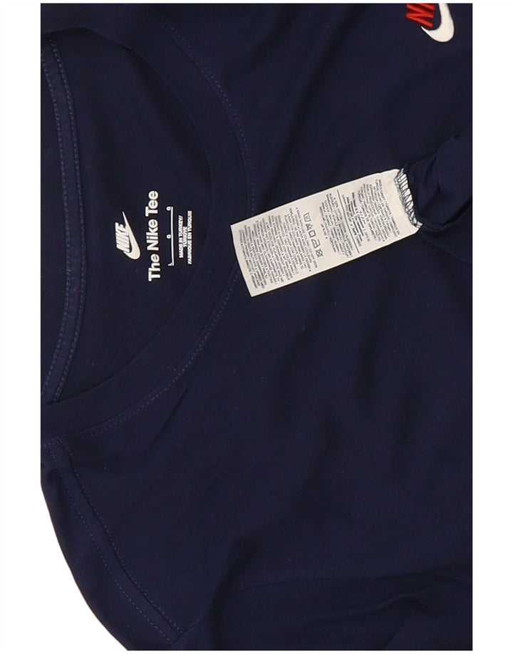 Tricou pentru bărbați Nike Top mare din bumbac bleumarin