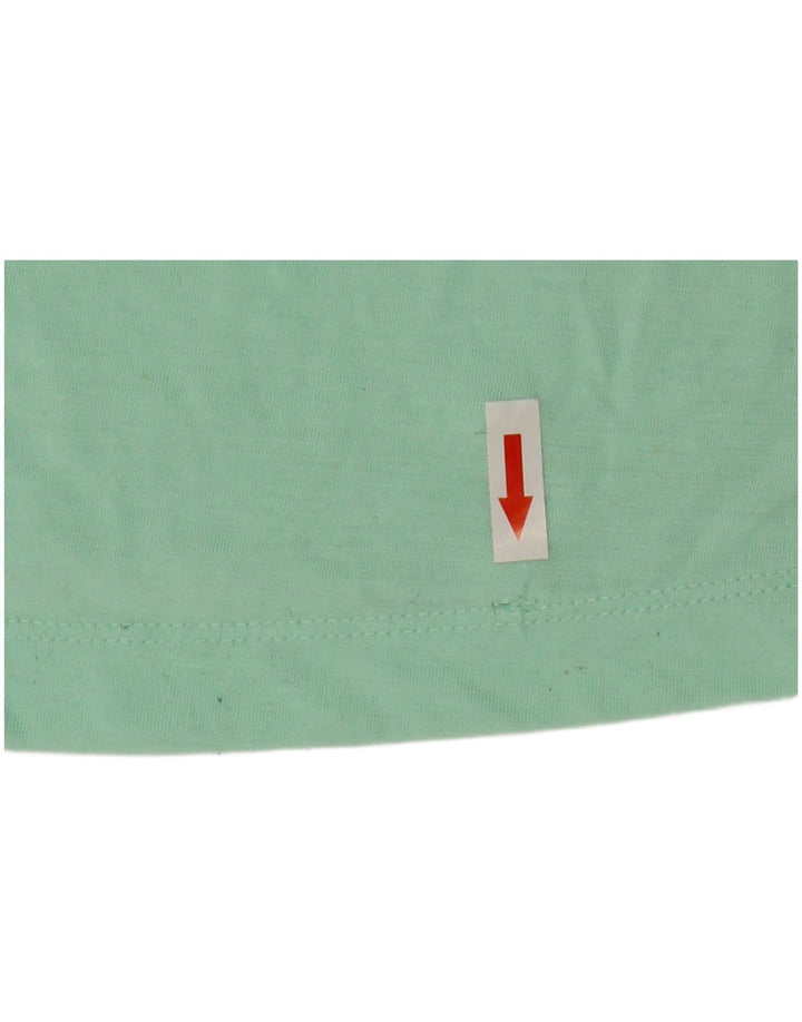 Tricou grafic Nike pentru femei Top UK 10 Small Green Poliester