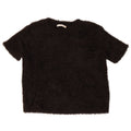 Bluză Crop Top pentru femei Zara UK 14 Poliester mediu negru