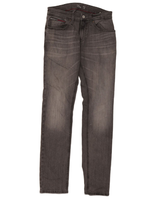 Blugi Tommy Hilfiger Scanton Slim pentru femei W32 L34 bumbac gri