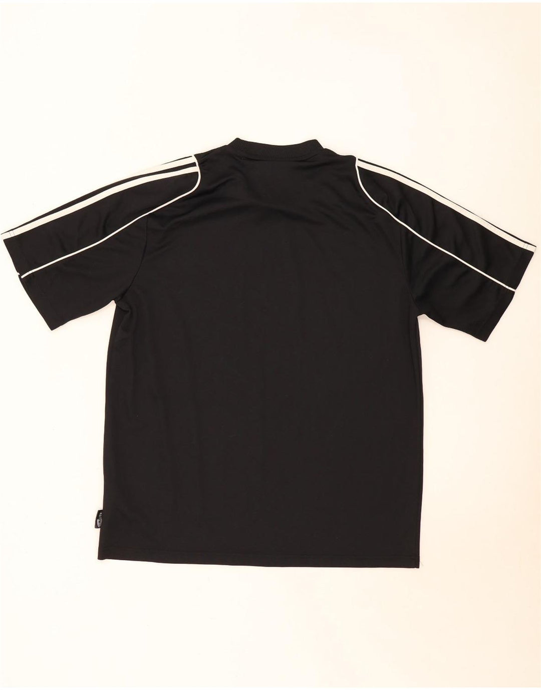 Tricou Adidas Climalite pentru bărbați Top mare din poliester negru