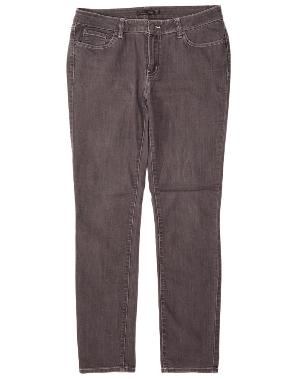 Blugi drepti pentru femei Prana, cu ajustare normală, US 12 Large W34 L31 Gri Bumbac