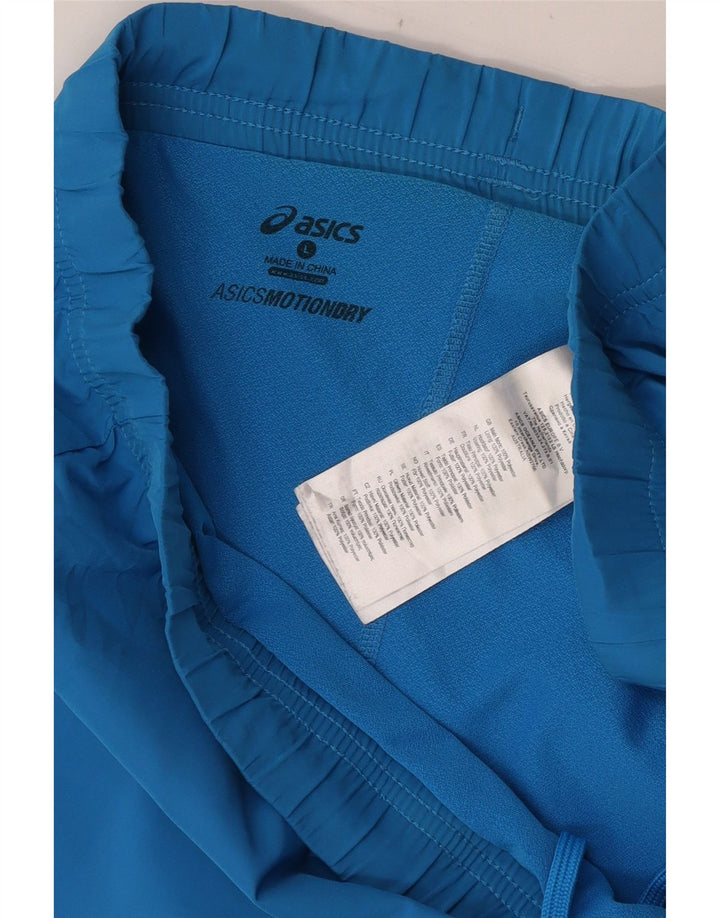 Pantaloni scurți sport Asics pentru bărbați, mari, albastru, poliester