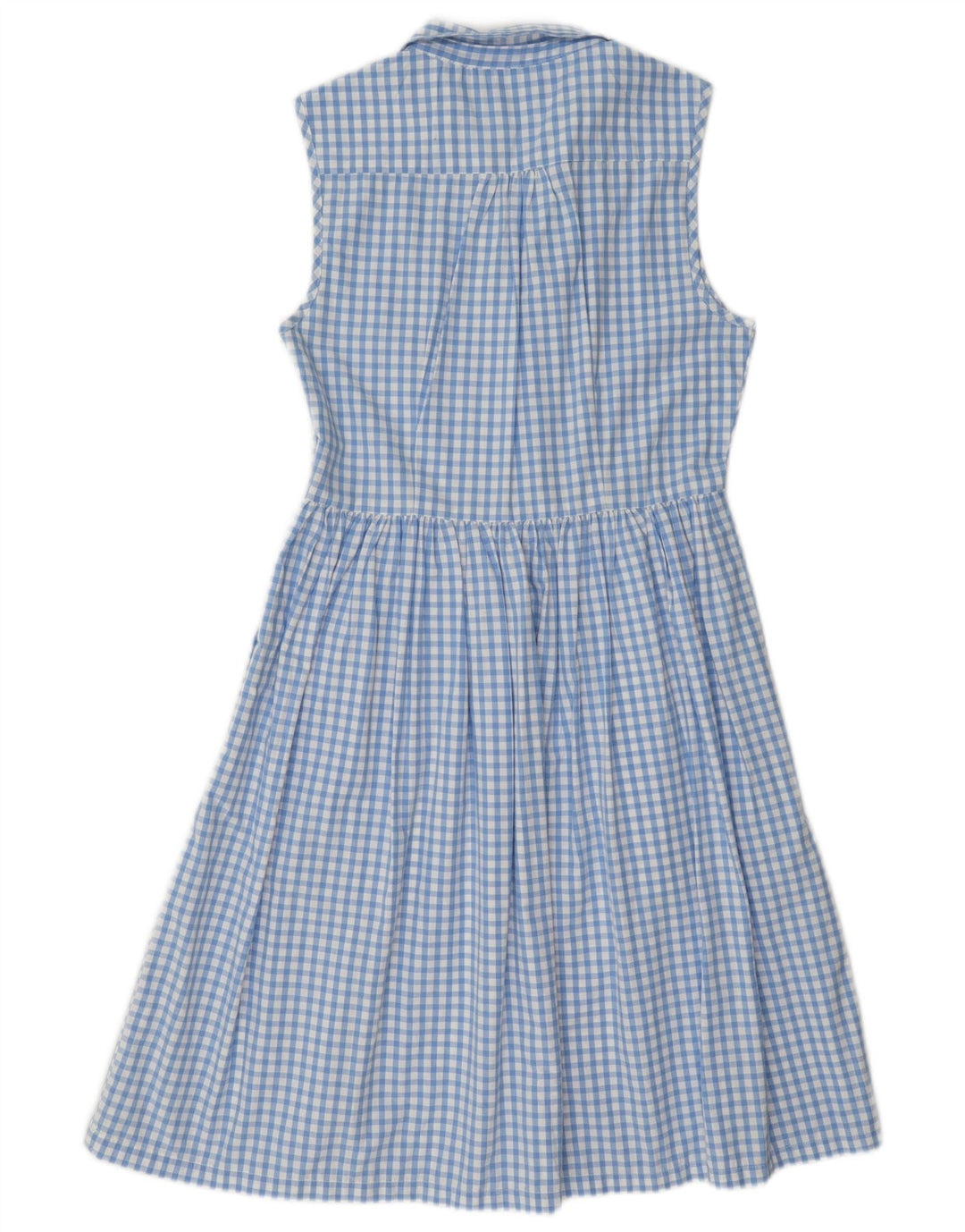 Rochie A-Line fără mâneci pentru femei French Connection UK 10 Mic, albastru, vichy