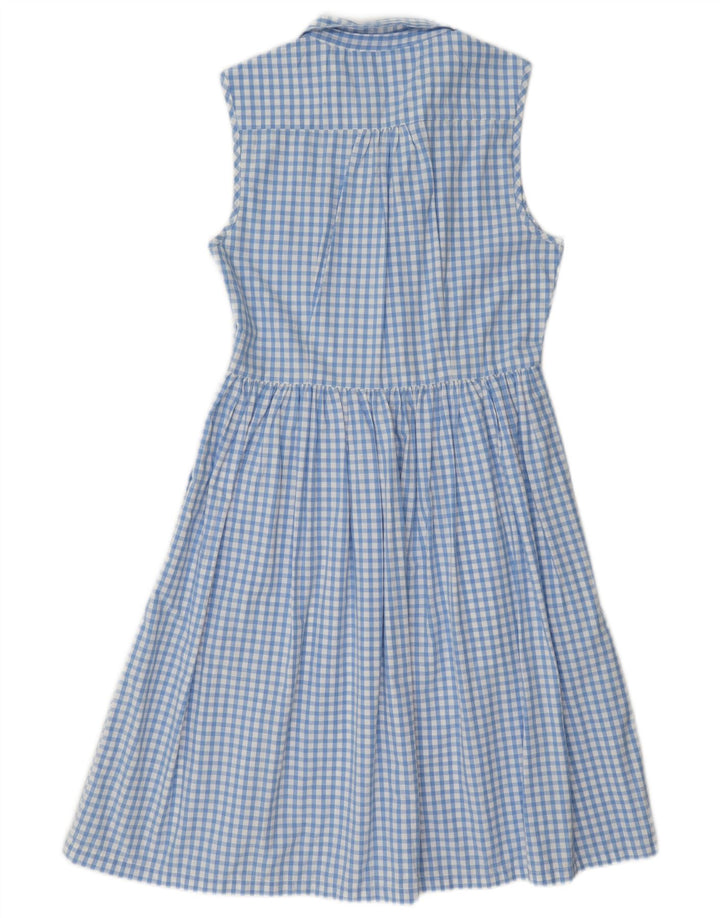 Rochie A-Line fără mâneci pentru femei French Connection UK 10 Mic, albastru, vichy