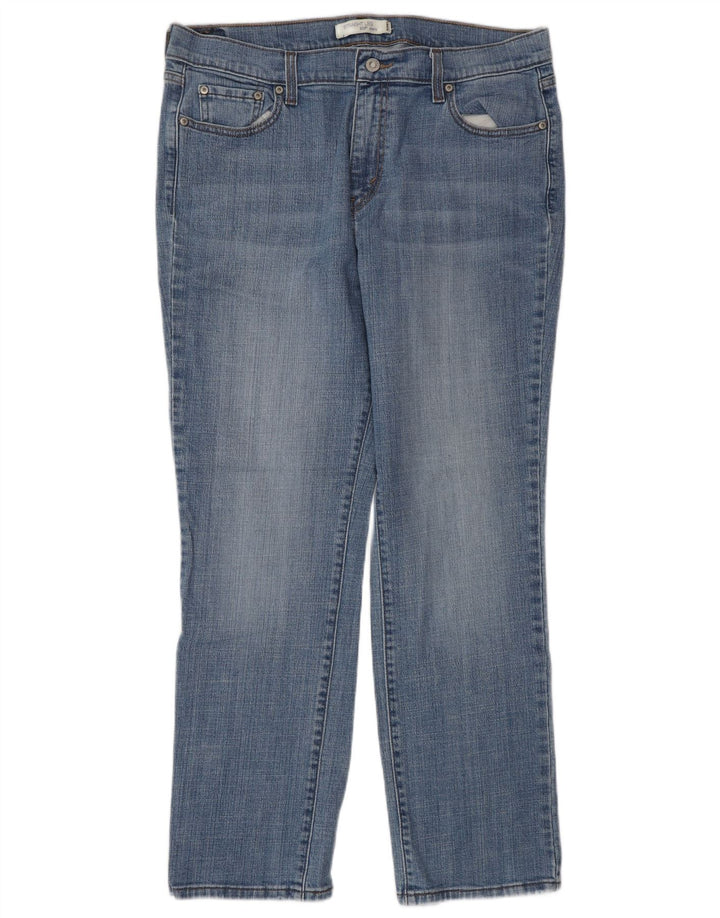 Blugi drepti pentru femei Levi's 505 US 14 XL W34 L30 Bumbac albastru