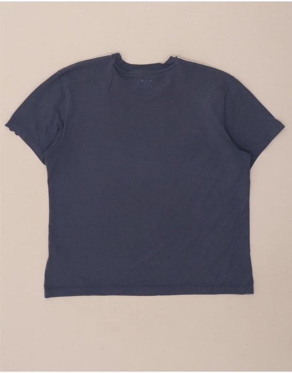 Tricou Adidas pentru femei Top UK 12 Medium Blue Bumbac