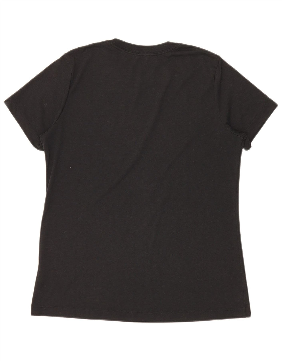 Tricou grafic Nike Dri Fit pentru femei Top UK 14 Poliester mediu negru