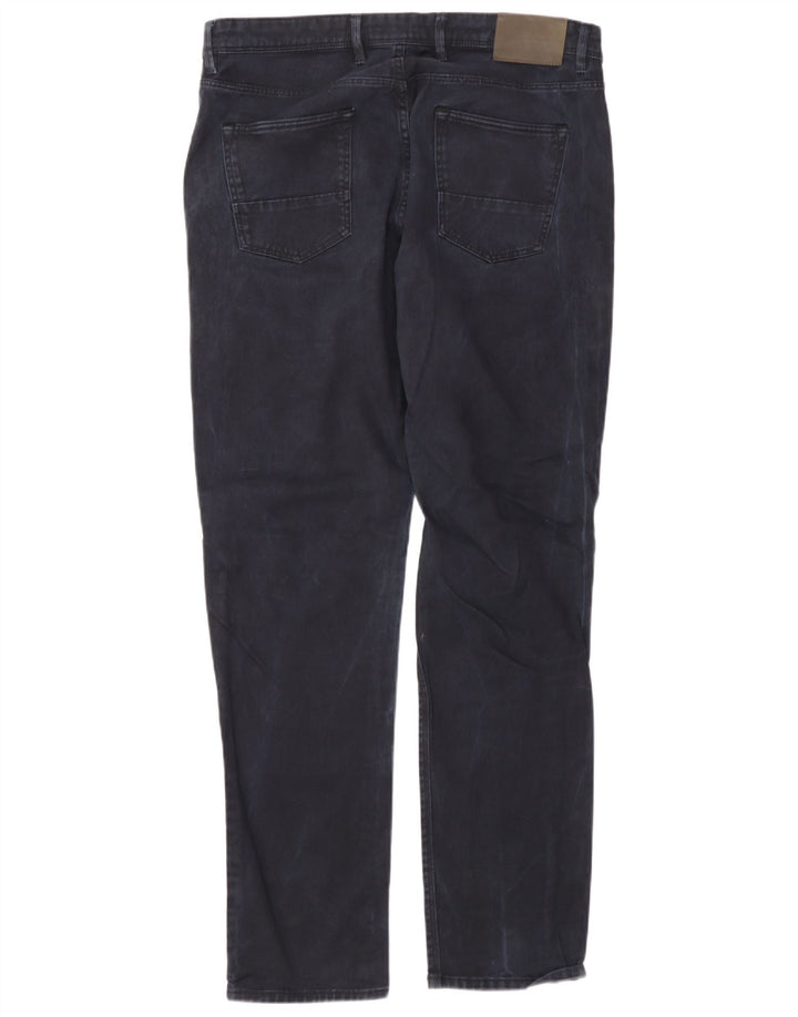 Blugi subțiri Massimo Dutti pentru bărbați EU 44 Large W34 L30 Bleumarin