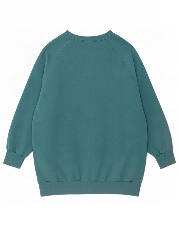 Pulover supradimensionat pentru femei Zara UK 14 Albastru mediu