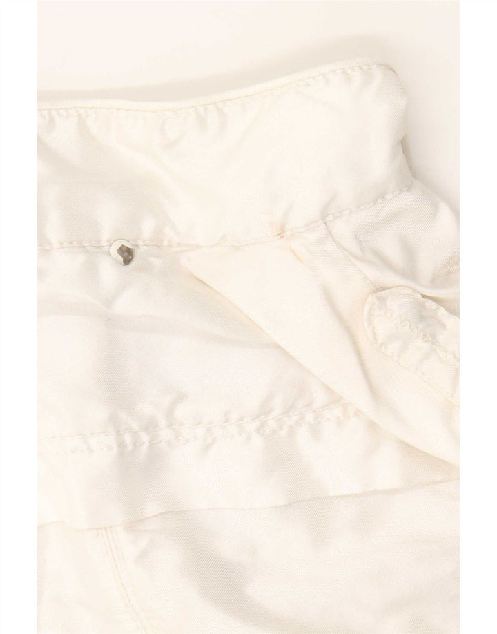 Jachetă bomber crop pentru femei PEUTEREY IT 40 Small White