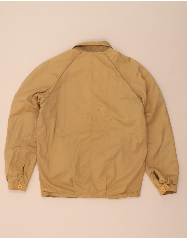 Jachetă vintage pentru bărbați reversibilă din piele intoarsa IT 48 Medium Beige Piele