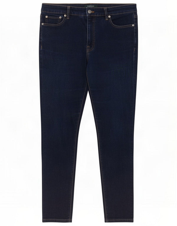Ralph Lauren Jeans skinny pentru femei US 10 Large W32 L27 Bleumarin Bumbac