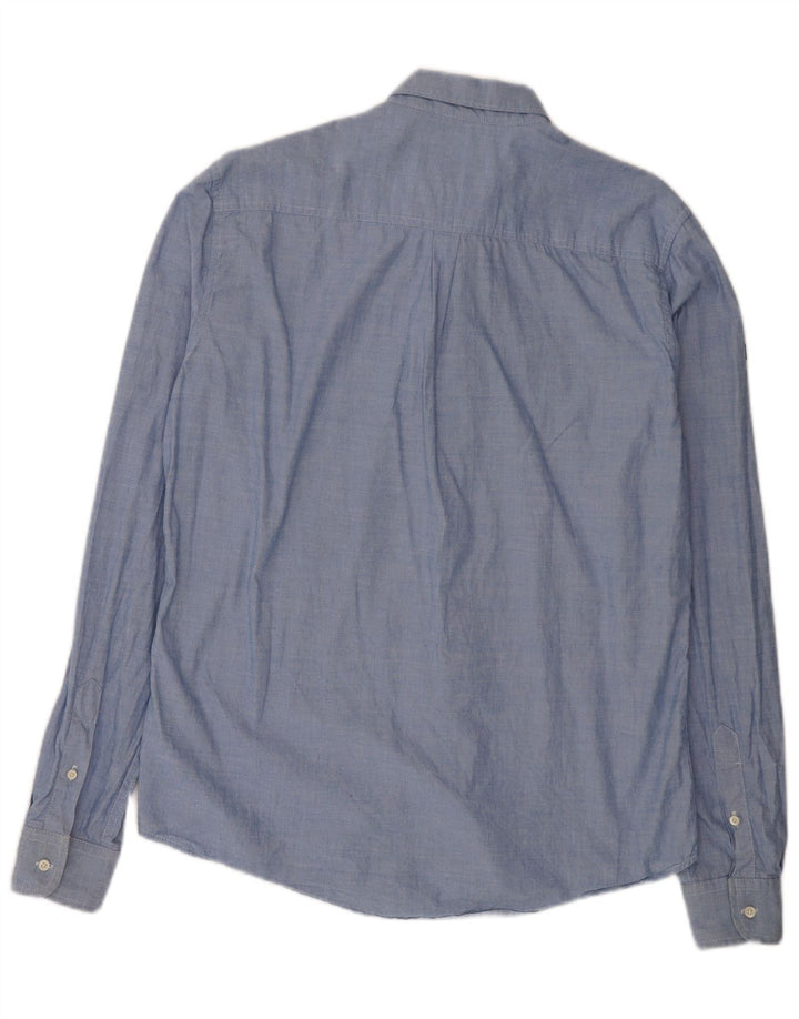 Cămașă pentru bărbați Superdry Regular Fit, mare, albastru, bumbac