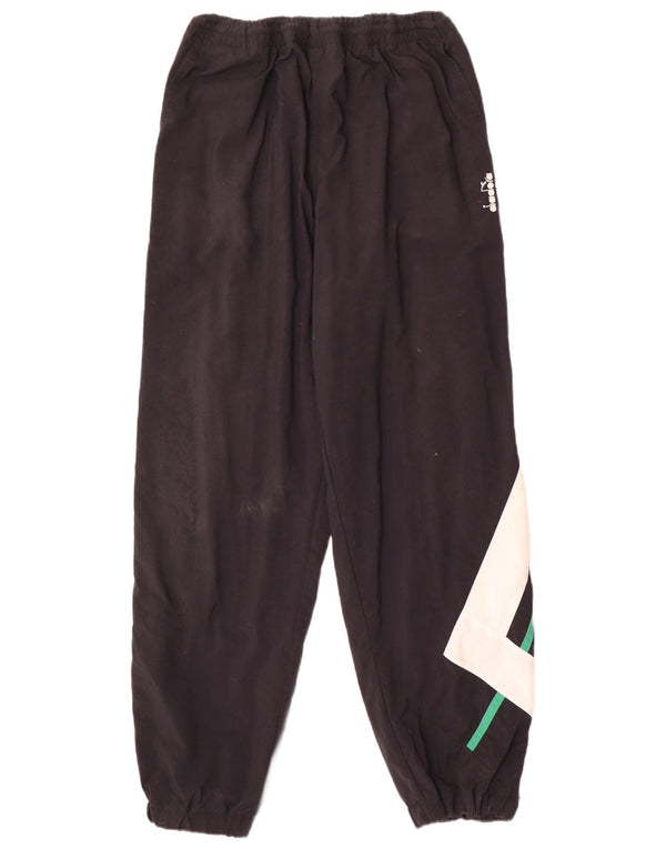 Pantaloni de trening Diadora pentru bărbați Pantaloni de jogging XL Negru Poliamidă color bloc