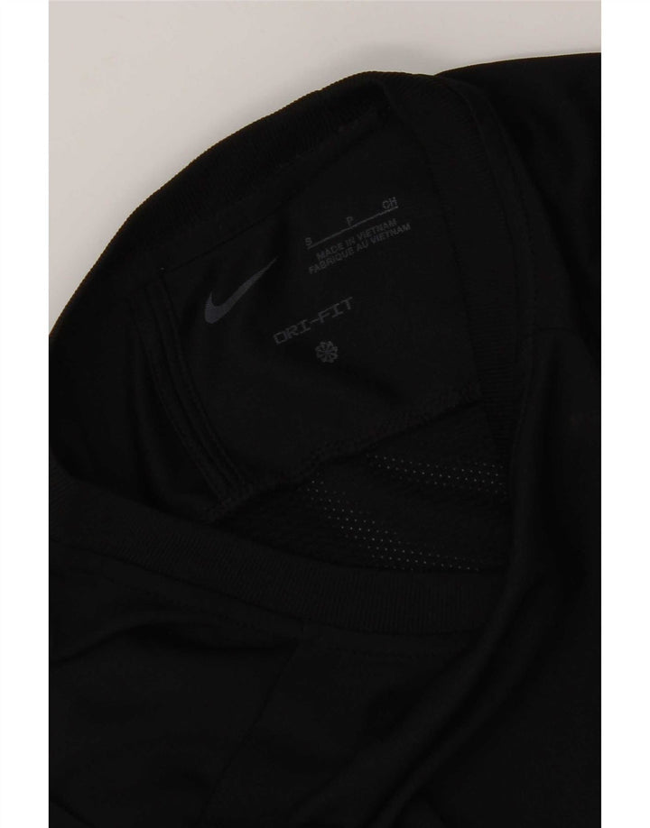 Tricou pentru bărbați Nike Dri Fit Top Mic Negru