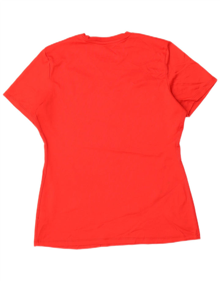 Tricou pentru femei Dri Fit NIKE Top UK 16 Poliester roșu mare