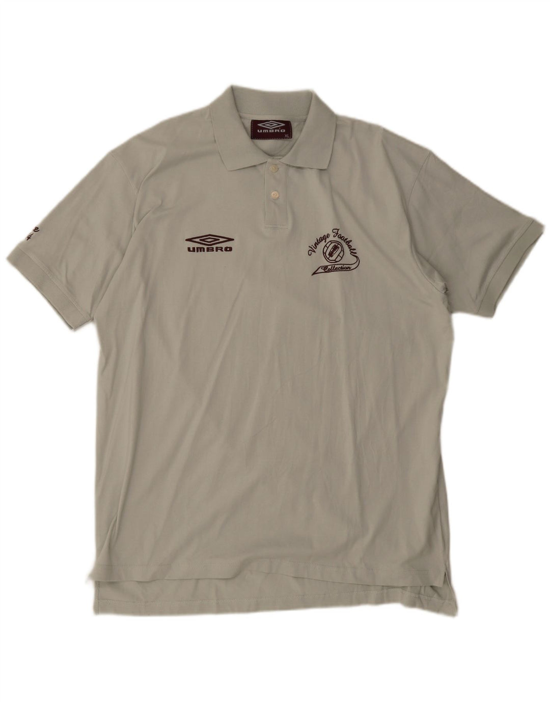 Cămașă polo Umbro pentru bărbați XL, bumbac verde