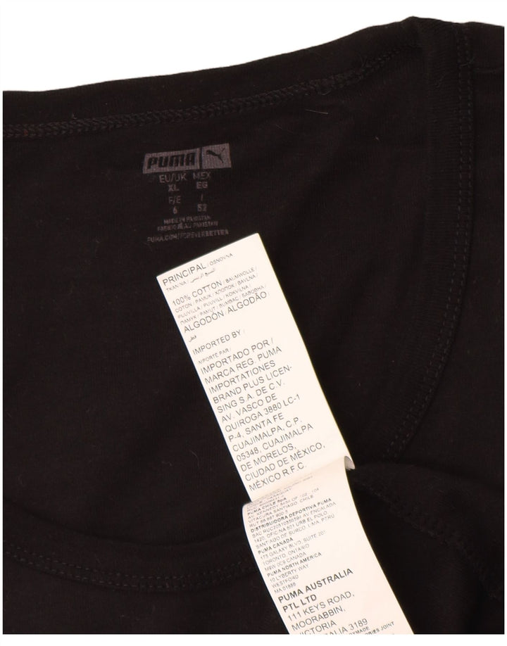 Vestă pentru bărbați Puma XL, bumbac negru