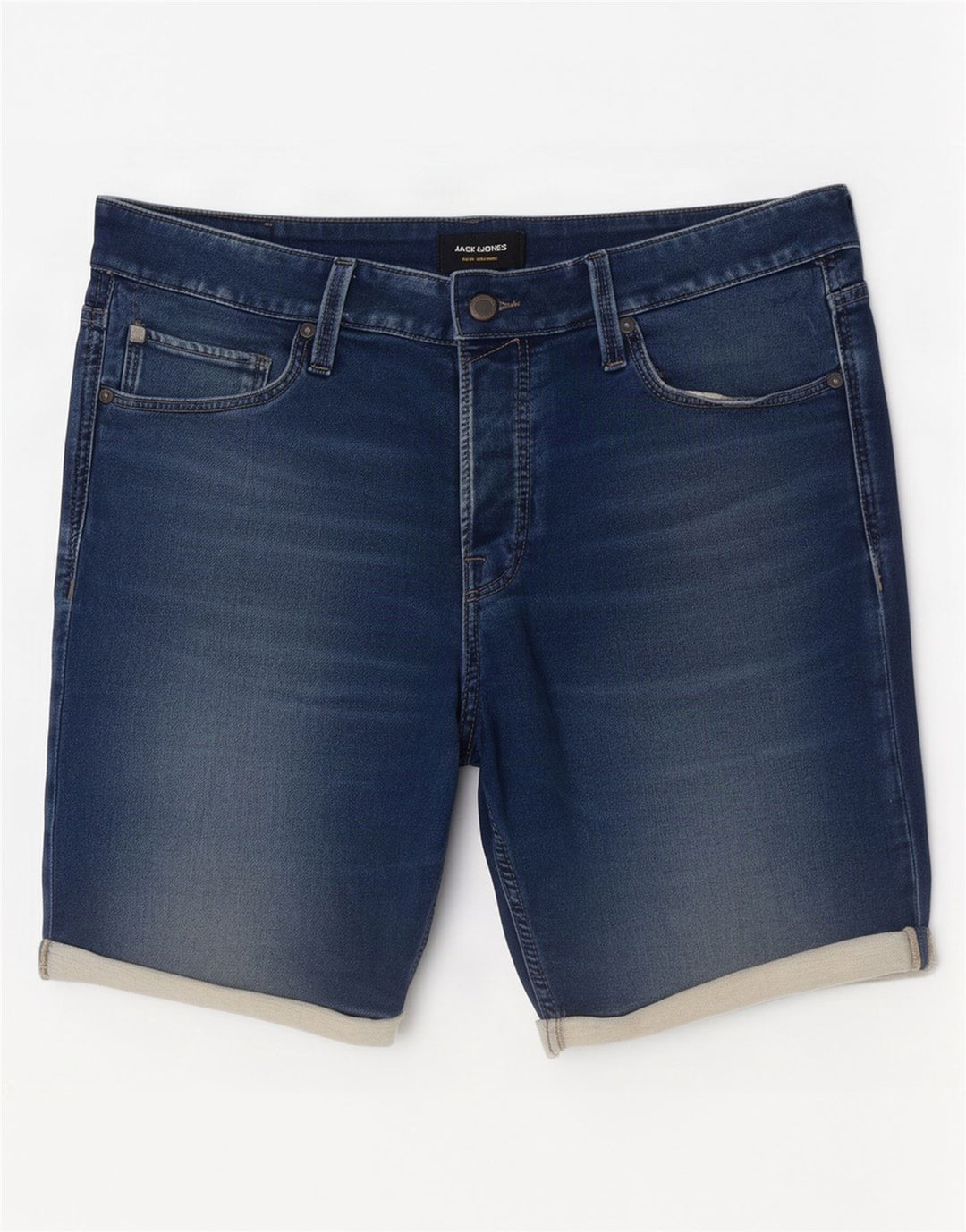 Pantaloni scurți din blugi Jack & Jones pentru bărbați, mari W34, bumbac albastru
