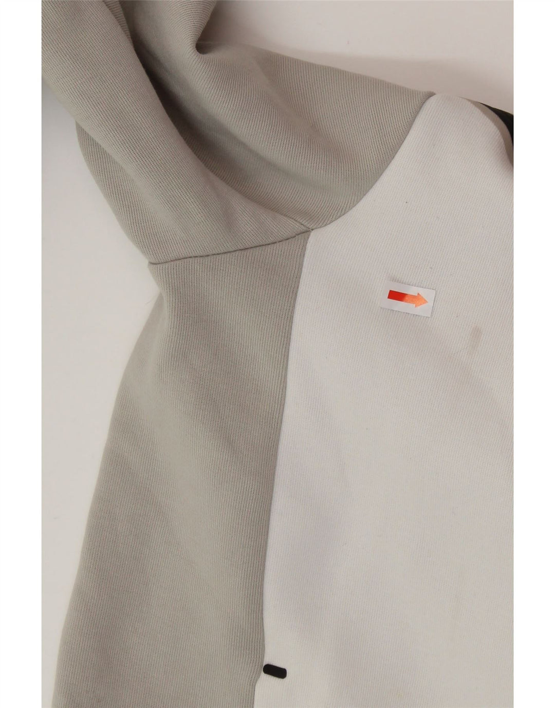 Pulover NIKE pentru băieți, cu fermoar, 13-14 ani, XL, bumbac color bloc, gri