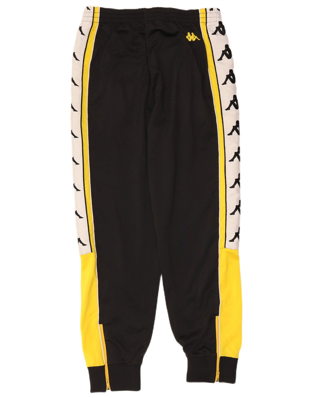 Pantaloni de trening pentru bărbați Kappa Pantaloni de jogging, mari, negru, poliester color bloc