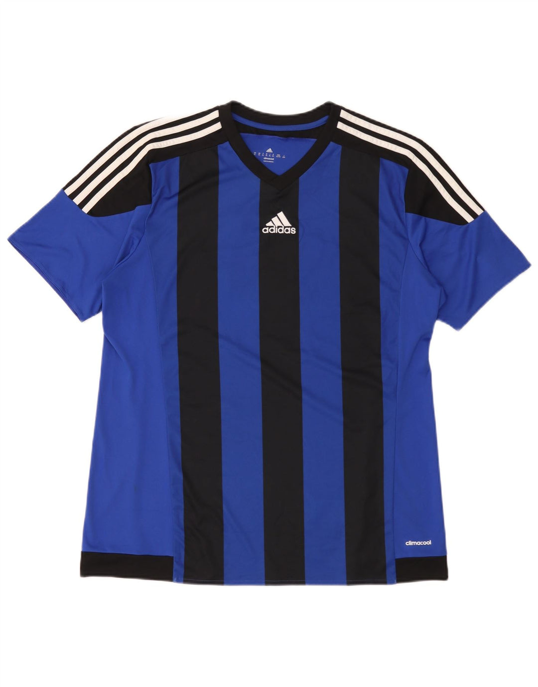 Tricou pentru bărbați Adidas Climacool Graphic Top XL Albastru Poliester color bloc