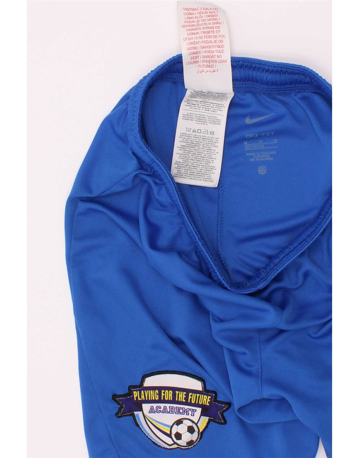 Pantaloni scurți sport Nike Dri Fit Graphic pentru băieți 10-11 ani Poliester albastru mediu
