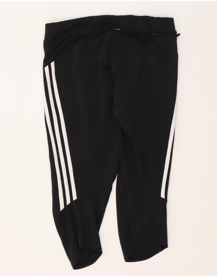 Leggings Adidas Climalite Capri pentru femei UK 16 Poliester negru mare