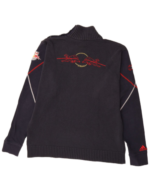 Pulover cu gât țestoasă Adidas pentru bărbați, mare, albastru acrilic