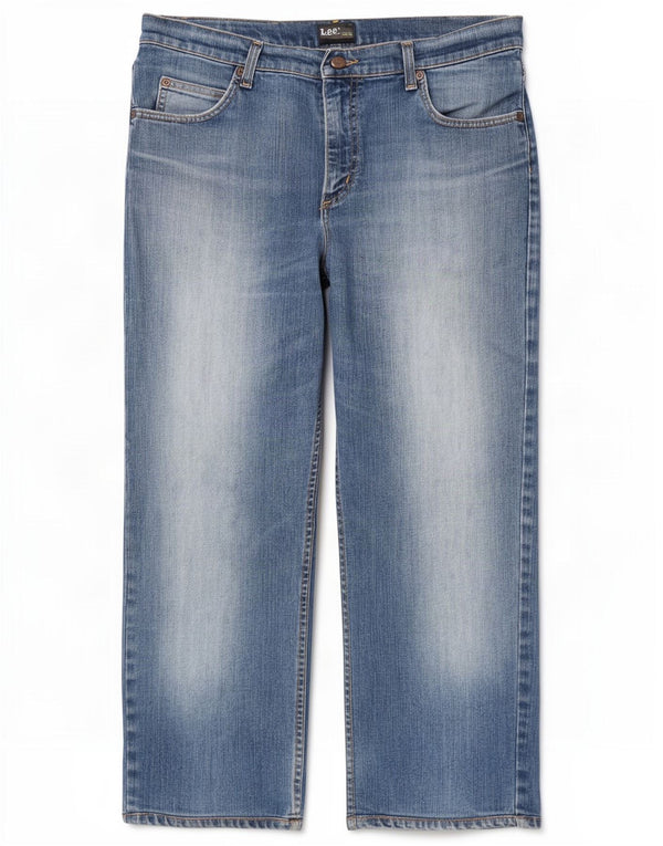 Lee Mens Straight Jeans W32 L27 Blue