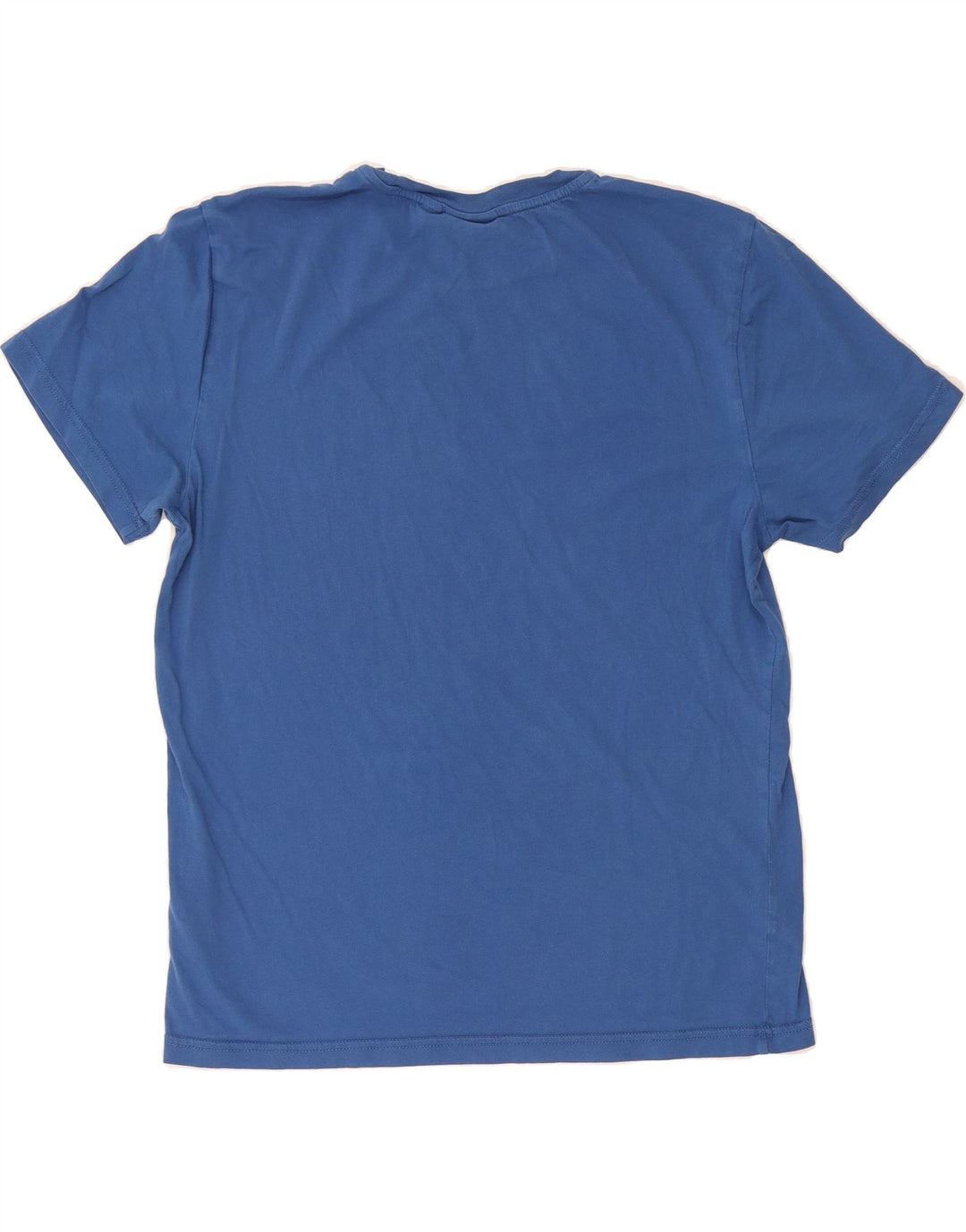 NAPAPIJRI Mens T-Shirt Top Medium Blue Cotton Vintage Napapijri and Second-Hand Napapijri from Messina Hembry 