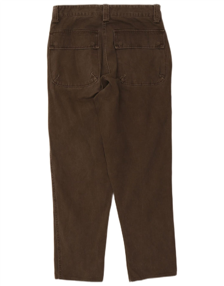 Pantaloni cargo drepti pentru bărbați Bromfield IT 48 Medium W30 L27 Maro Bumbac