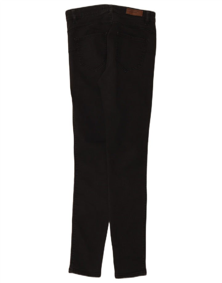 Blugi slim pentru femei Benetton W26 L29 bumbac negru