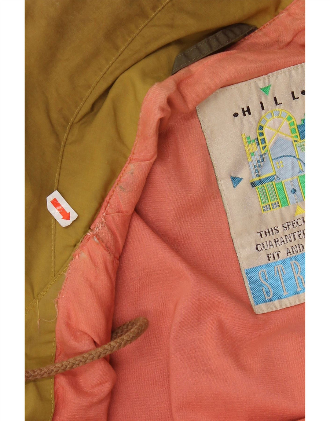 Stratos Bomber Jacket pentru bărbați UK 40 Large Kaki Poliester