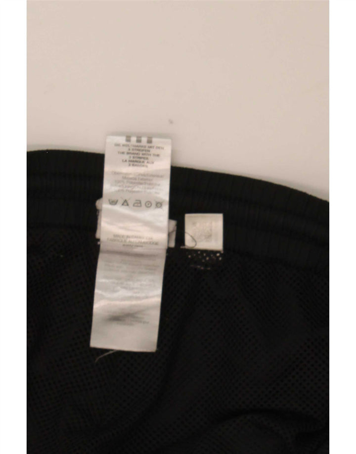 Pantaloni de trening Adidas pentru bărbați Joggeri poliester mediu negru