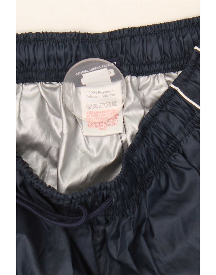 Pantaloni de trening Umbro pentru bărbați, poliester mici, albastru