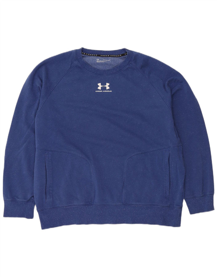 Pulover pentru bărbați Under Armour, 2XL, bumbac cu pete albastre