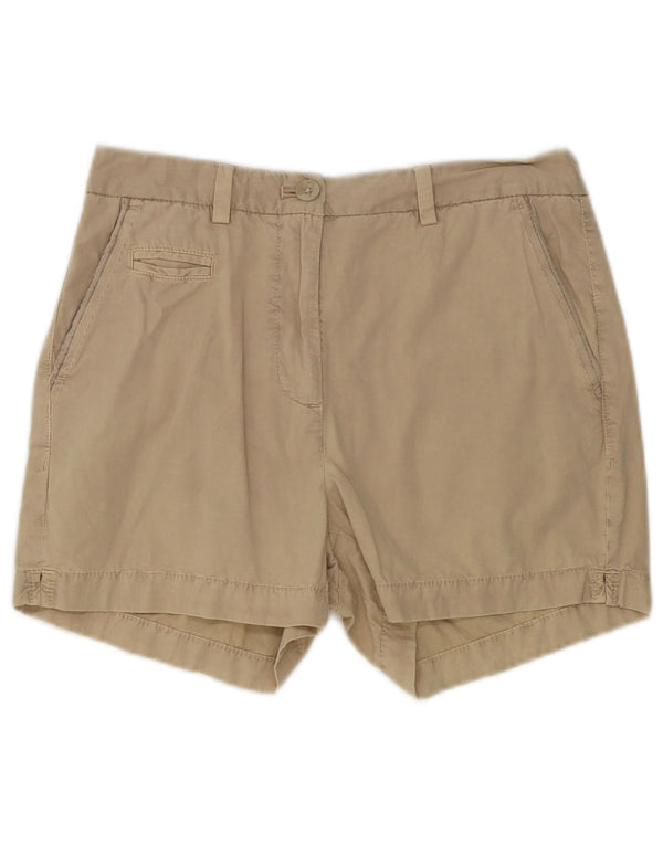 Pantaloni scurti chino pentru femei Marks & Spencer UK 8 Small W28 Beige Bumbac
