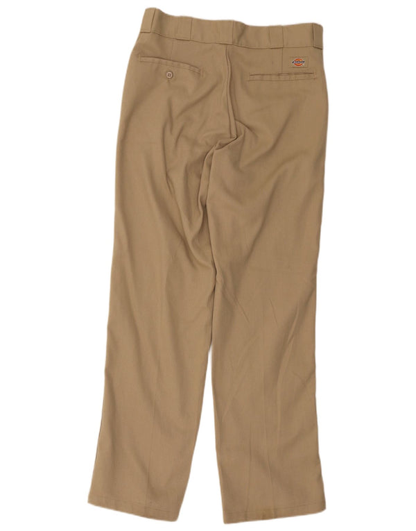 Pantaloni chino 874 drepti pentru bărbați Dickies W32 L32 poliester bej